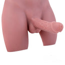 Realistic Male Torso Sex Toy With 5.5inch Flexible Dildo