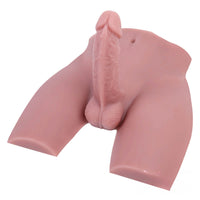 Realistic Male Torso Sex Toy With 5.5inch Flexible Dildo