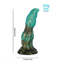 Realistic Monster Dog Animal Fantasy Knot Penis Soft Dildo Female Sex Toy