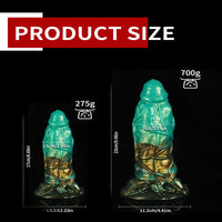 Realistic Monster Dog Animal Fantasy Knot Penis Soft Dildo Female Sex Toy