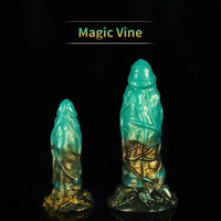 Realistic Monster Dog Animal Fantasy Knot Penis Soft Dildo Female Sex Toy