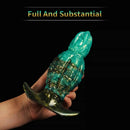 Realistic Monster Dog Animal Fantasy Knot Penis Soft Dildo Female Sex Toy