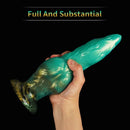 Realistic Monster Dog Animal Fantasy Knot Penis Soft Dildo Female Sex Toy