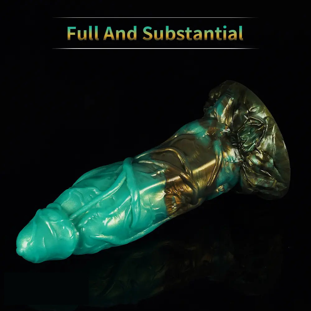 Realistic Monster Dog Animal Fantasy Knot Penis Soft Dildo Female Sex Toy