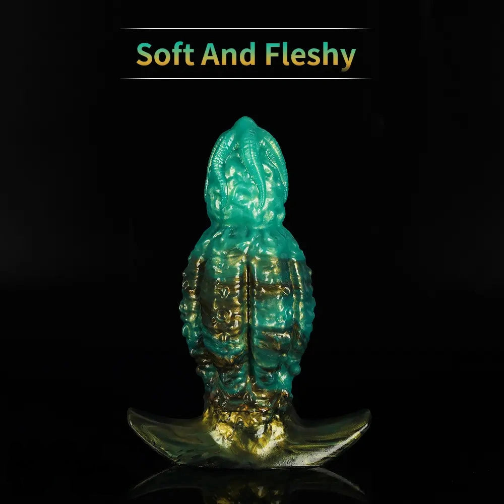 Realistic Monster Dog Animal Fantasy Knot Penis Soft Dildo Female Sex Toy