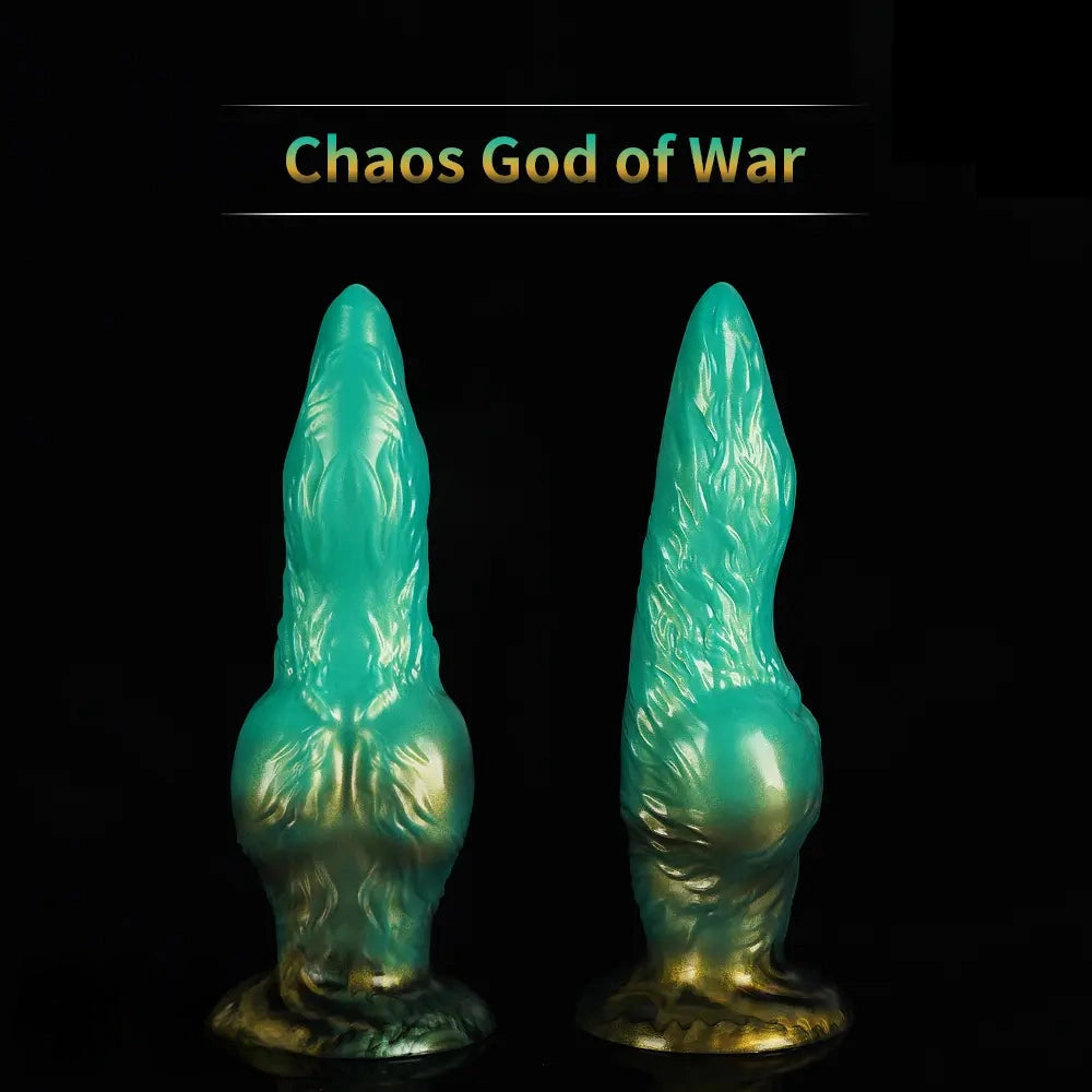 Realistic Monster Dog Animal Fantasy Knot Penis Soft Dildo Female Sex Toy