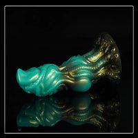 Realistic Monster Dog Animal Fantasy Knot Penis Soft Dildo Female Sex Toy