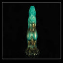 Realistic Monster Dog Animal Fantasy Knot Penis Soft Dildo Female Sex Toy