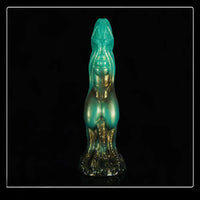 Realistic Monster Dog Animal Fantasy Knot Penis Soft Dildo Female Sex Toy