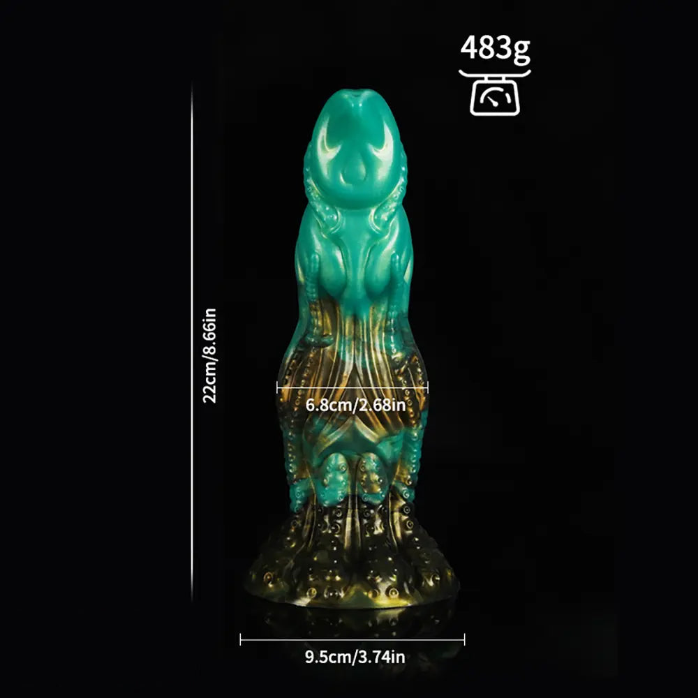 Realistic Monster Dog Animal Fantasy Knot Penis Soft Dildo Female Sex Toy