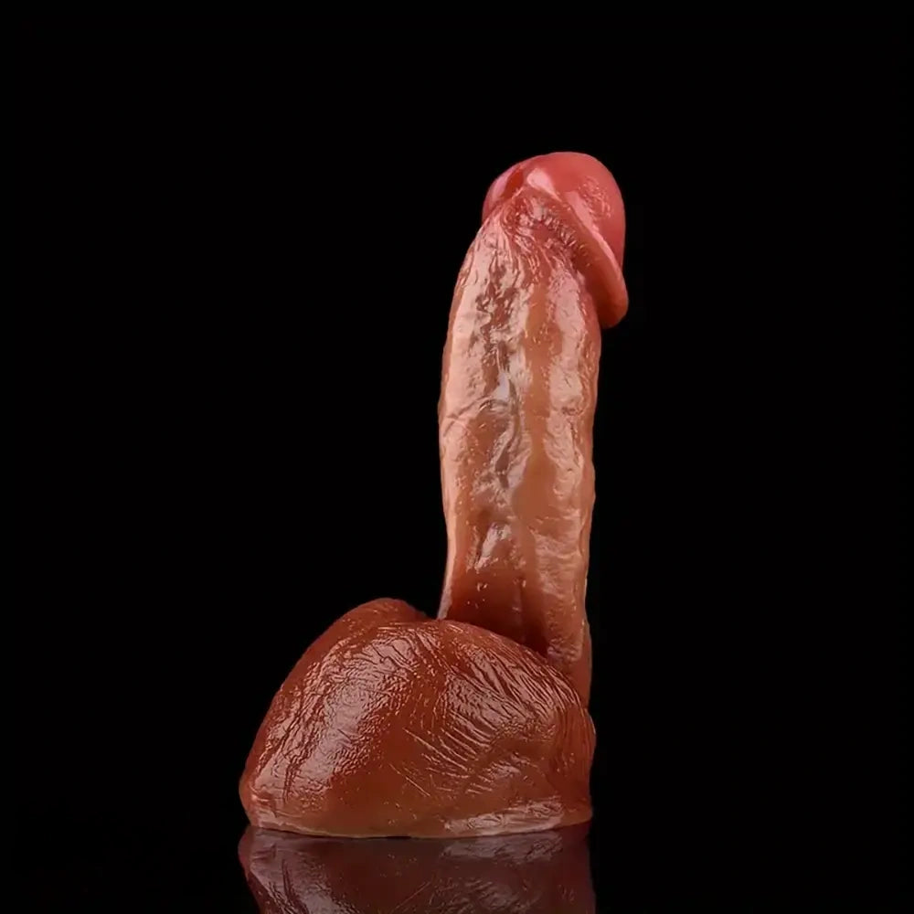 Realistic Silicone Soft Lifelike Dildo Skin Feeling Sex Toys For Women