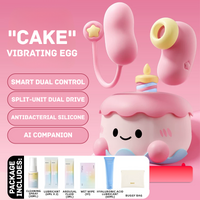 Sweetheart Cake Party App Remote Control Love Egg Suction Vibrator Set
