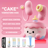Sweetheart Cake Party App Remote Control Love Egg Suction Vibrator Set
