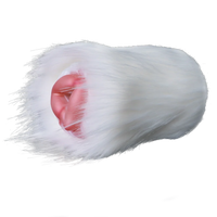Furry Masturbator Rongplux White Long Fur