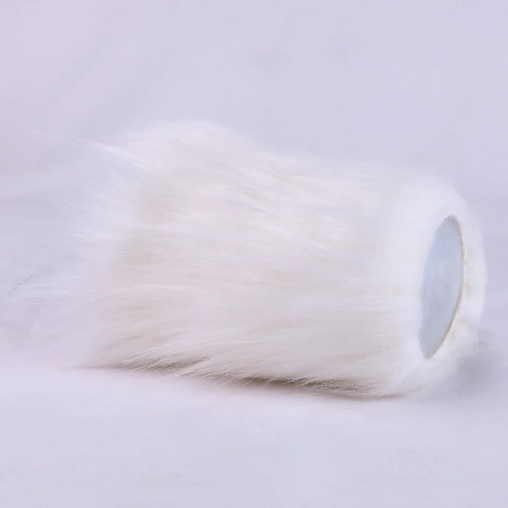 Furry Masturbator Rongplux White Long Fur