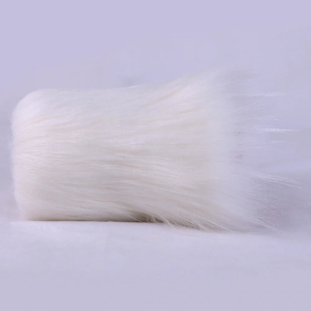 Furry Masturbator Rongplux White Long Fur