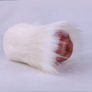 Furry Masturbator Rongplux White Long Fur