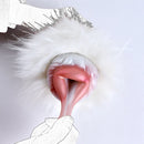 Furry Masturbator Rongplux White Long Fur