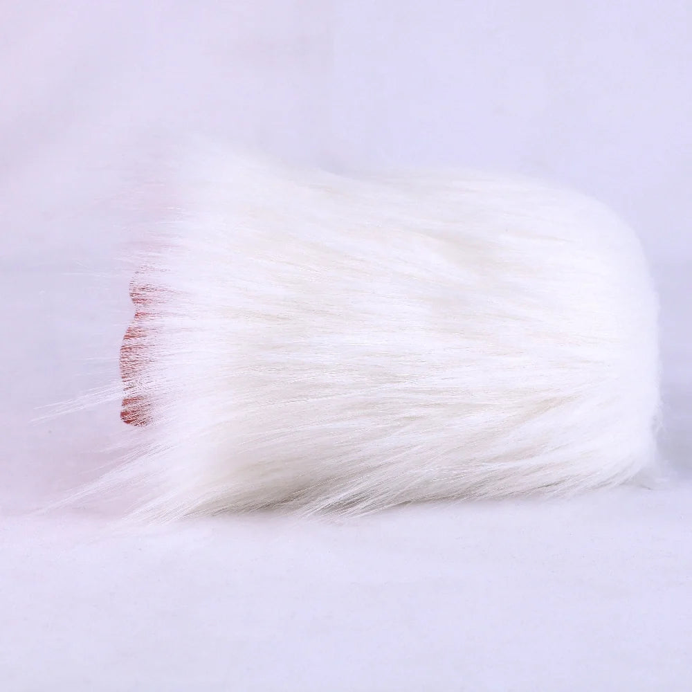 Furry Masturbator Rongplux White Long Fur