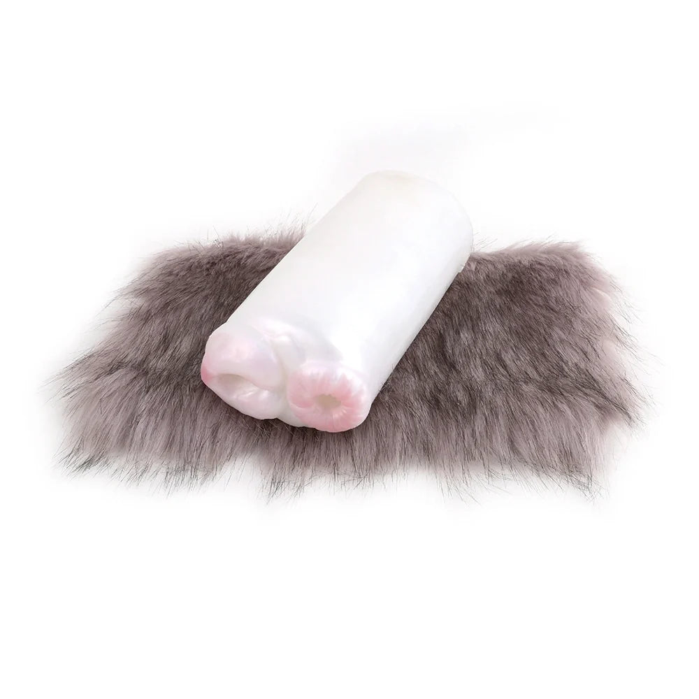 Furry Masturbator Roplux Rose Mauve Plush Dual