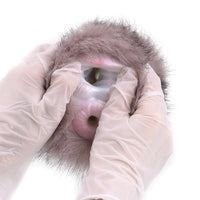 Furry Masturbator Roplux Rose Mauve Plush Dual