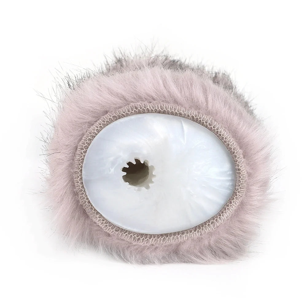 Furry Masturbator Roplux Rose Mauve Plush Dual