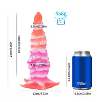 Silicone Realistic Fantasy Colorful Monster Soft Cock Dildo For Men Women
