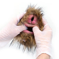 Furry Masturbator Simplux Amber Brown Plush Dual