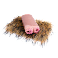 Furry Masturbator Simplux Amber Brown Plush Dual
