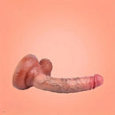 Six Lengths Liquid Silicone Realistic Dildo For Hands-Free G Spot Play
