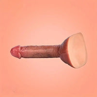 Six Lengths Liquid Silicone Realistic Dildo For Hands-Free G Spot Play