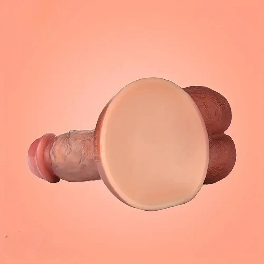 Six Lengths Liquid Silicone Realistic Dildo For Hands-Free G Spot Play