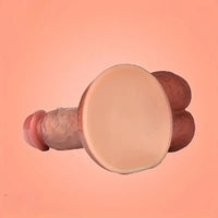 Six Lengths Liquid Silicone Realistic Dildo For Hands-Free G Spot Play