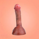 Six Lengths Liquid Silicone Realistic Dildo For Hands-Free G Spot Play