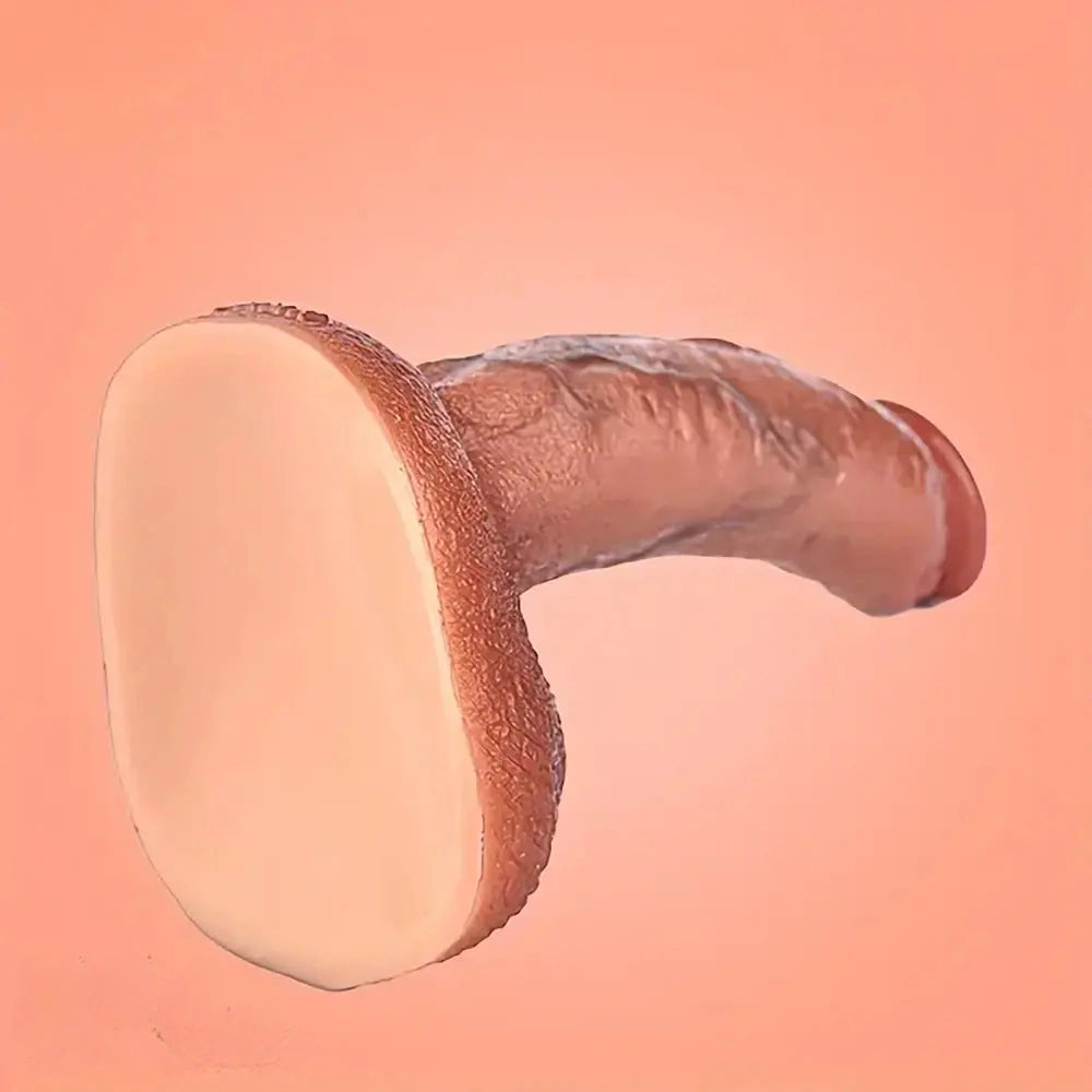 Six Lengths Liquid Silicone Realistic Dildo For Hands-Free G Spot Play
