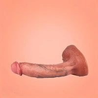 Six Lengths Liquid Silicone Realistic Dildo For Hands-Free G Spot Play
