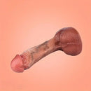 Six Lengths Liquid Silicone Realistic Dildo For Hands-Free G Spot Play