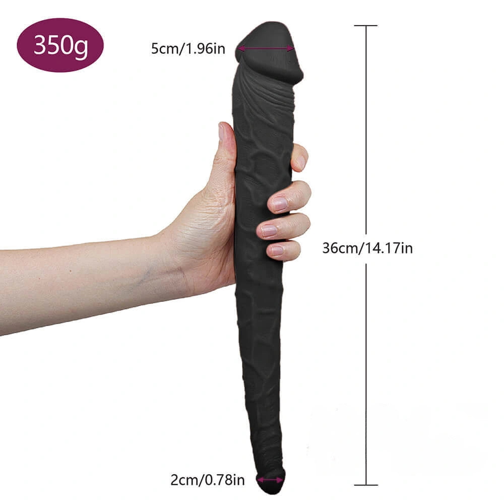 Small Tadpole Unisex Super Long Realistic Dildo For Lesbian Gay