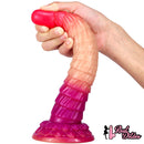 10.24in Big Horse Dildo Ombre Lifelike Animal Thick Dildo