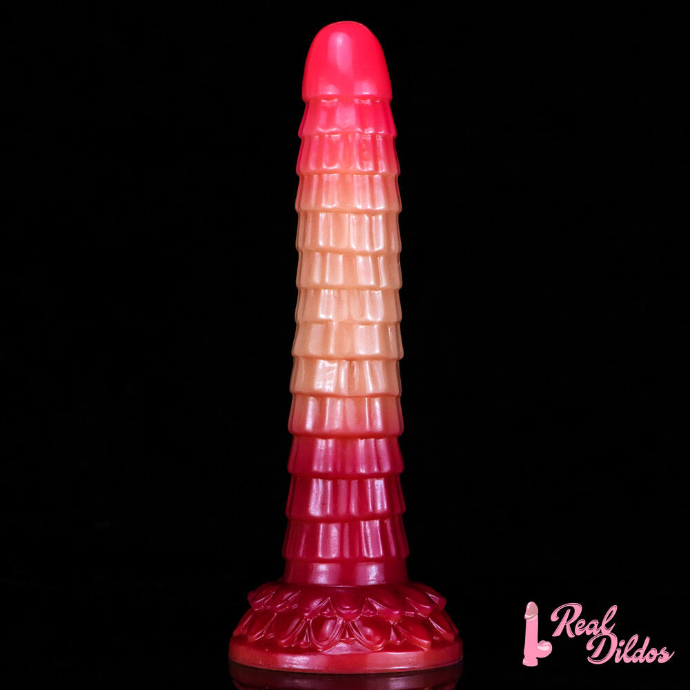 10.24in Big Horse Dildo Ombre Lifelike Animal Thick Dildo