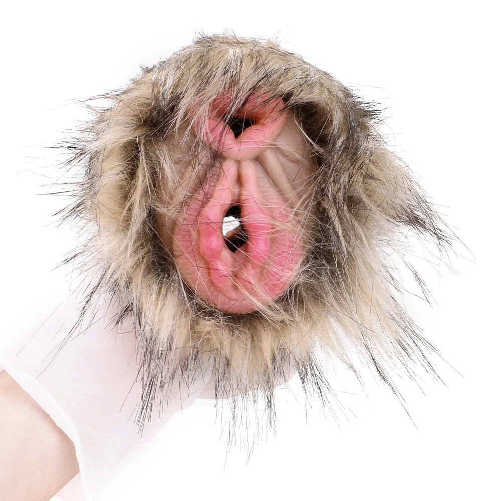 Furry Masturbator Tanplux Blond Fur Dual Entry