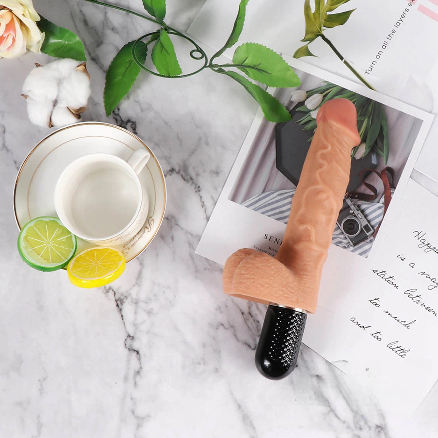 Ten Frequencies Vibration Modes 10 Inch Waterproof Dildo