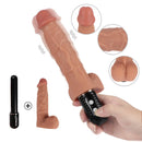 Ten Frequencies Vibration Modes 10 Inch Waterproof Dildo