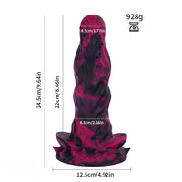 Tentacle Knot Monster Cock Creature Silicone Soft Dildo For Women Clit
