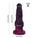 Tentacle Knot Monster Cock Creature Silicone Soft Dildo For Women Clit