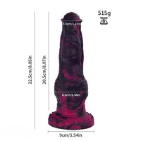 Tentacle Knot Monster Cock Creature Silicone Soft Dildo For Women Clit