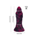 Tentacle Knot Monster Cock Creature Silicone Soft Dildo For Women Clit
