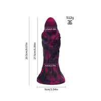 Tentacle Knot Monster Cock Creature Silicone Soft Dildo For Women Clit