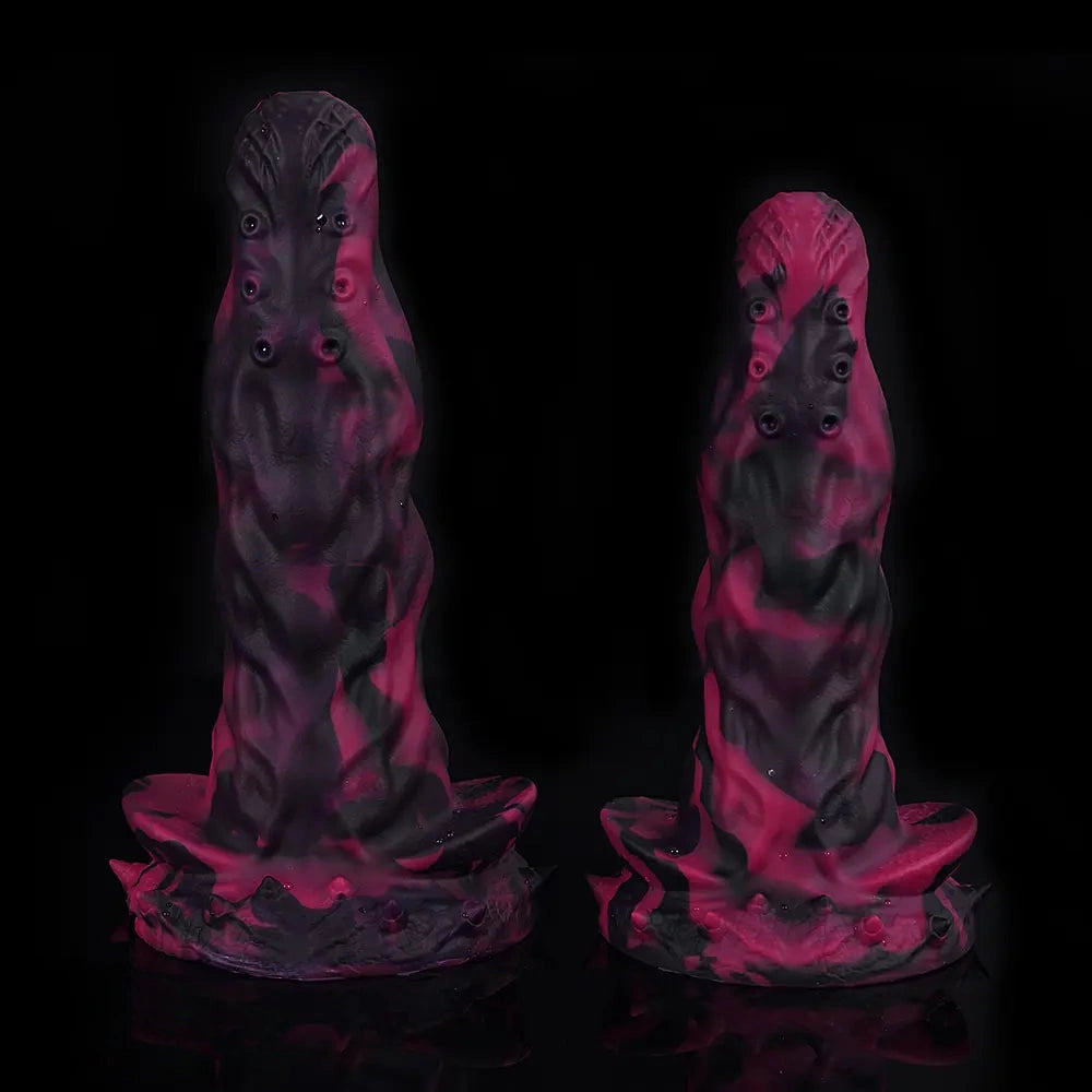 Tentacle Knot Monster Cock Creature Silicone Soft Dildo For Women Clit