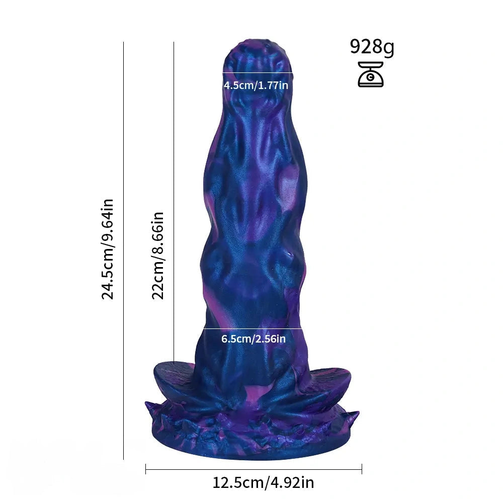 Tentacle Silicone Knot Animal Cock Soft Dildo For Massage Expansion